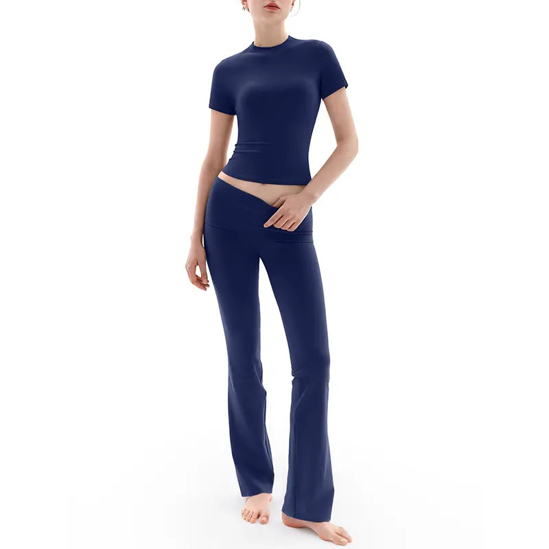 Flare Set in Royal Blue